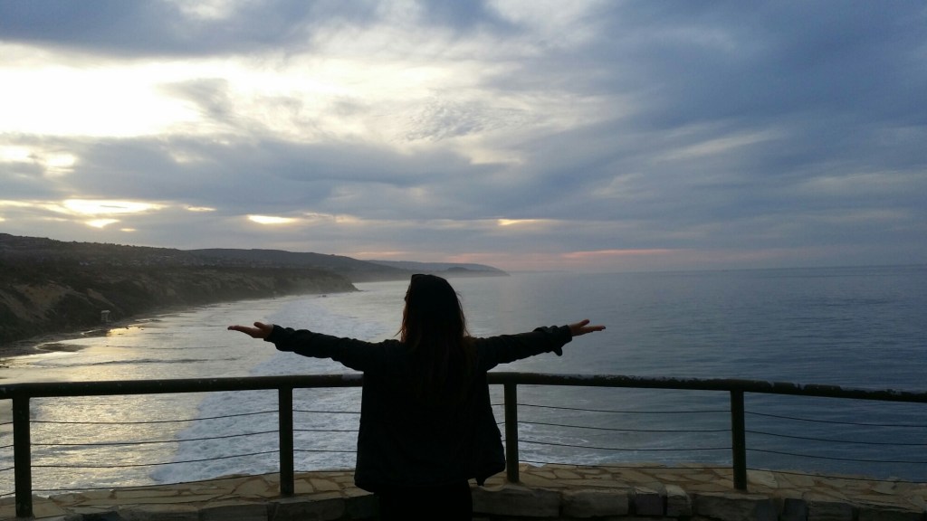 Sunrise at the horizon Crystal Cove&nbsp;Trail